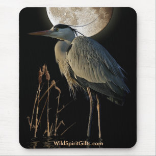 EGRET - BLUE HERON Mousepad Series