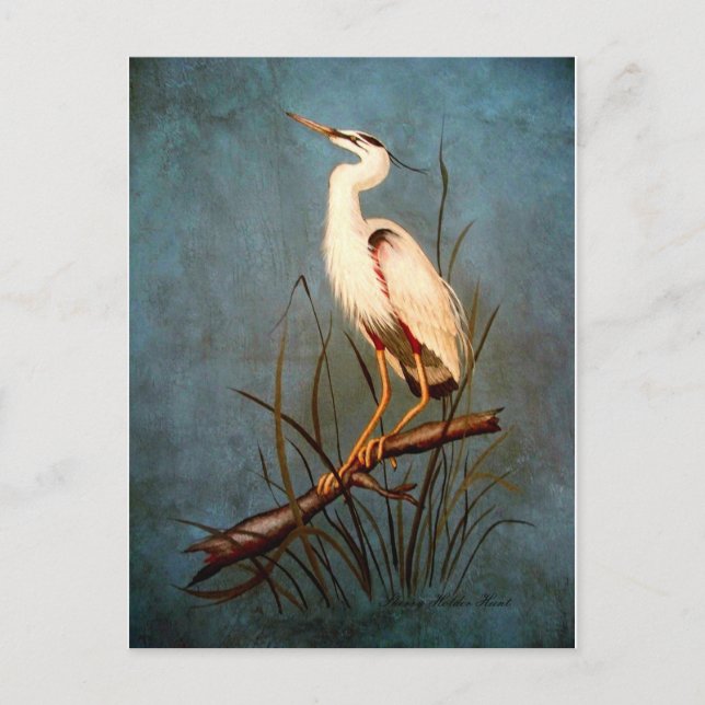 Egret Postcard (Front)
