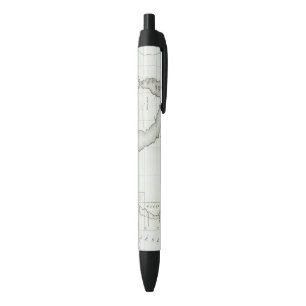 Egyopt and Palestine Black Ink Pen