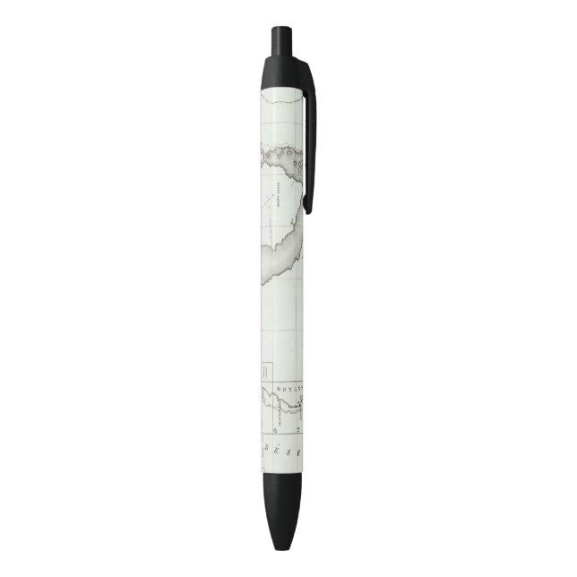 Egyopt and Palestine Black Ink Pen (Bottom (Vertical))
