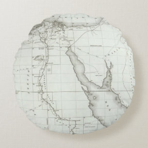 Egyopt and Palestine Round Cushion