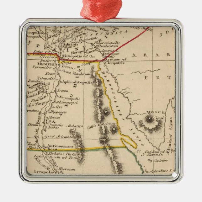 Egype Metal Tree Decoration (Front)