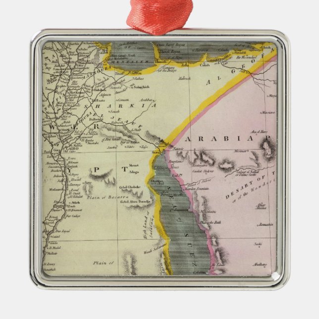 Egypt 4 metal tree decoration (Front)