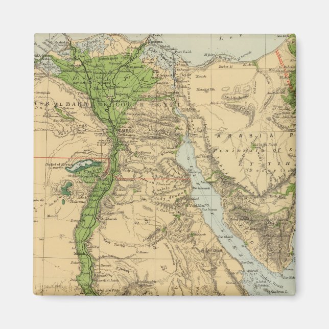 Egypt 5 magnet (Front)