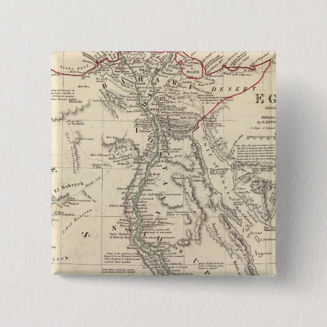Egypt 6 15 cm square badge (Front)