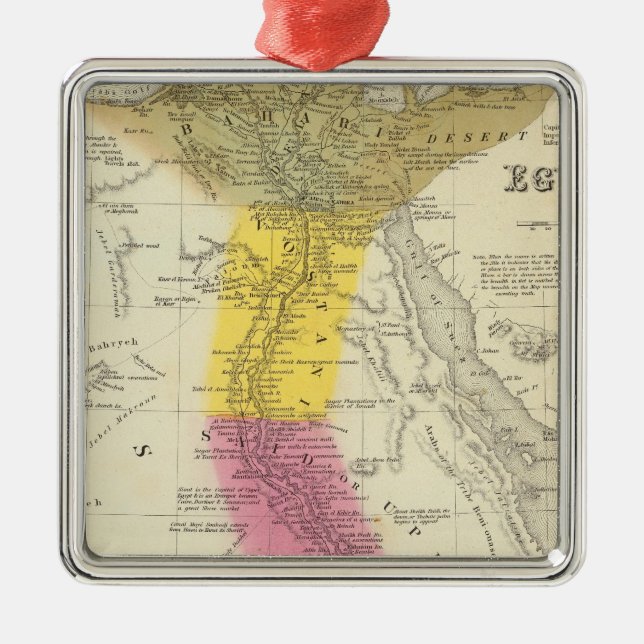 Egypt 6 metal ornament (Front)