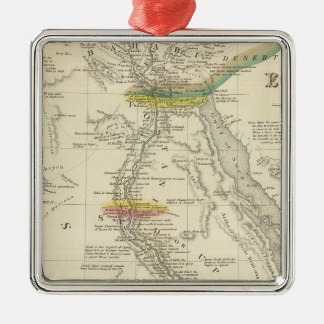 Egypt 7 metal ornament (Front)