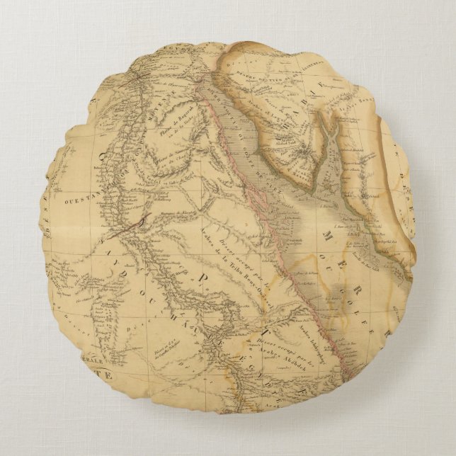 Egypt 7 round cushion (Front)