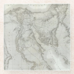 Egypt 8 glass coaster