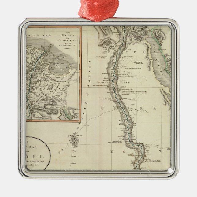 Egypt 8 metal tree decoration (Front)