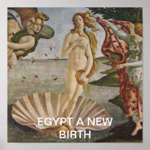 EGYPT A NEW BIRTH POSTER