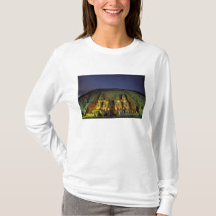 Egypt, Abu Simbel, Colossal figures of Ramesses T-Shirt