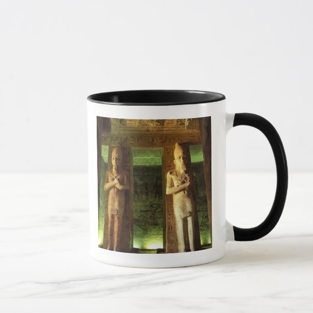 Egypt, Abu Simbel, Statue of Ramesses II, Mug (Right)