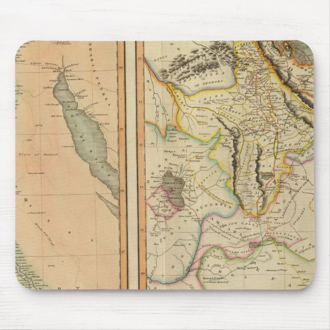 Egypt, Abyssinia Mouse Pad (Front)