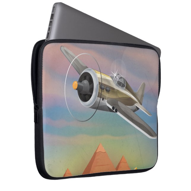 Egypt adventure laptop sleeve (Front Right)