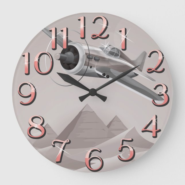 Egypt adventure large clock (Front)