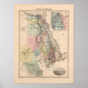 Egypt and Abyssinia Poster
