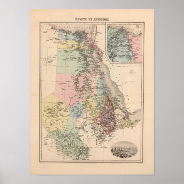 Egypt and Abyssinia Poster (Front)