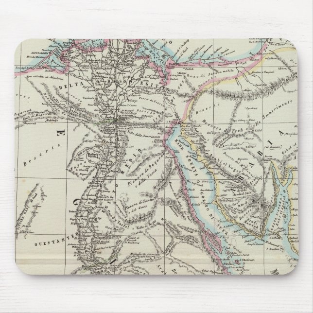 Egypt and Saudi Arabia Mouse Pad (Front)
