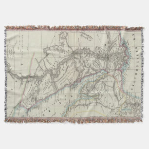 Egypt and Saudi Arabia Throw Blanket