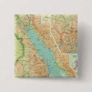 Egypt and the Nile 15 Cm Square Badge