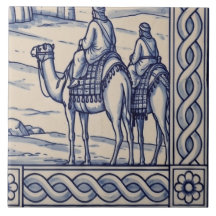 Egypt Azulejo Mural Tile 6 of 6 Bottom Right