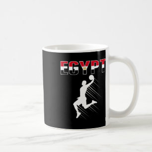 Egypt Bysketbyll Fans Jersey - Egyptian Flag Slam Coffee Mug