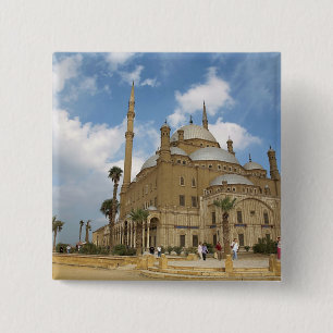 Egypt, Cairo, Citadel, Muhammad Ali Mosque 2 15 Cm Square Badge