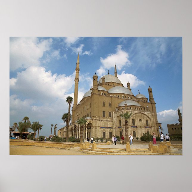 Egypt, Cairo, Citadel, Muhammad Ali Mosque 2 Poster (Front)