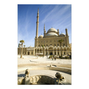 Egypt, Cairo. The imposing Mohammed Ali Mosque Photo Print