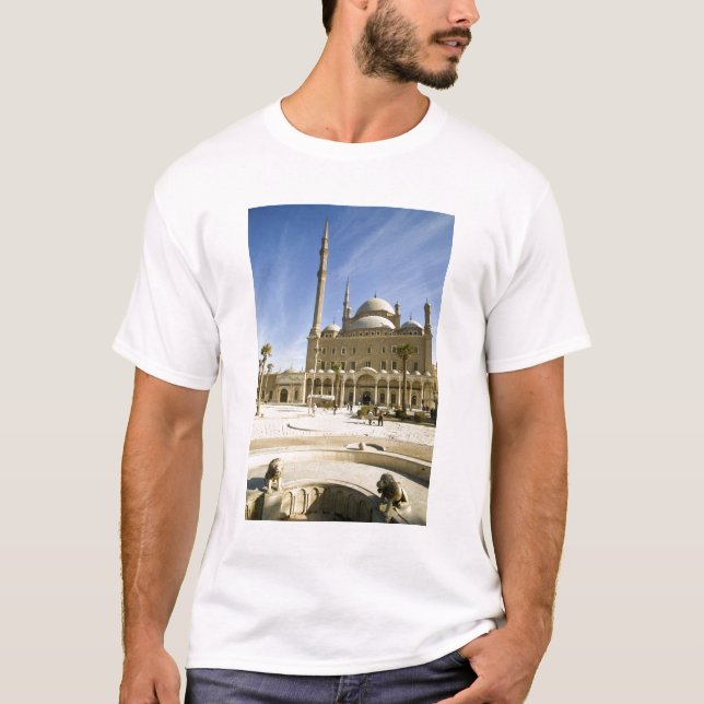 Egypt, Cairo. The imposing Mohammed Ali Mosque T-Shirt (Front)