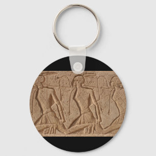 egypt carvings key ring