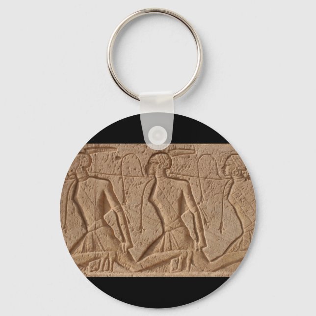 egypt carvings key ring (Front)