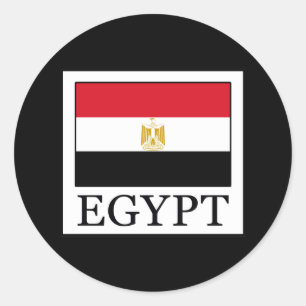 Egypt Classic Round Sticker