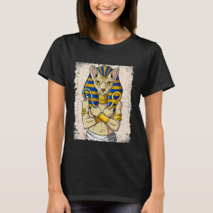 Egypt Egyptian Cat Sphynx Pharaoh T-Shirt