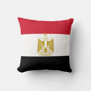 Egypt (Egyptian) Flag Cushion