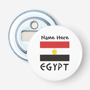 Egypt Egyptian Flag Personalised Name  Bottle Opener