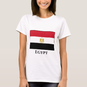 Egypt (Egyptian) Flag T-Shirt