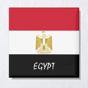 Egypt flag & Africa holiday/sports fans Magnet