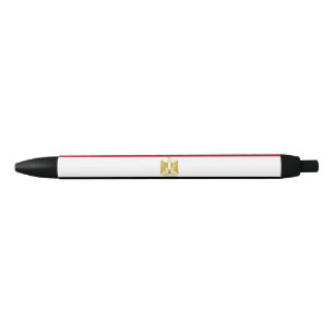 Egypt Flag Black Ink Pen