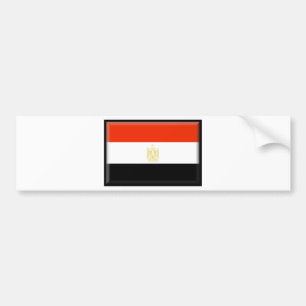 Egypt Flag Bumper Sticker