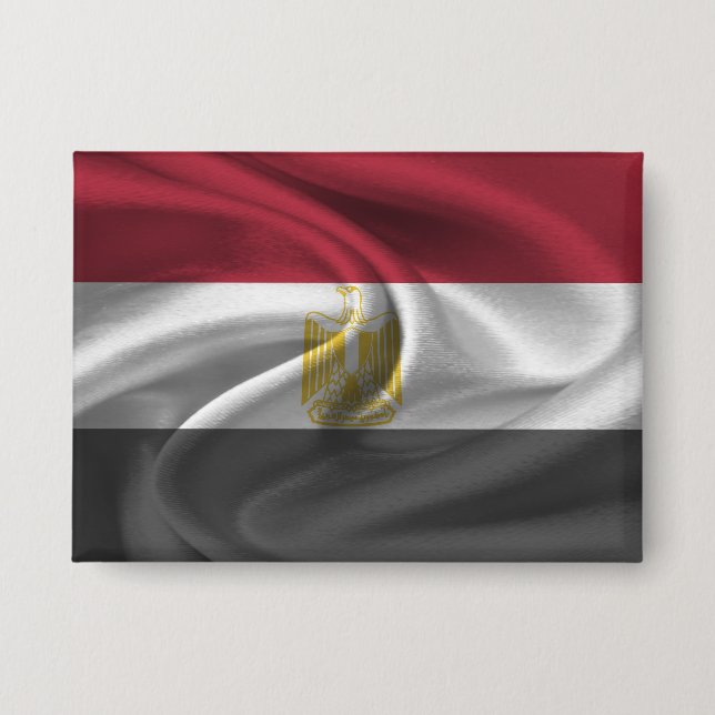 Egypt Flag Button (Front)