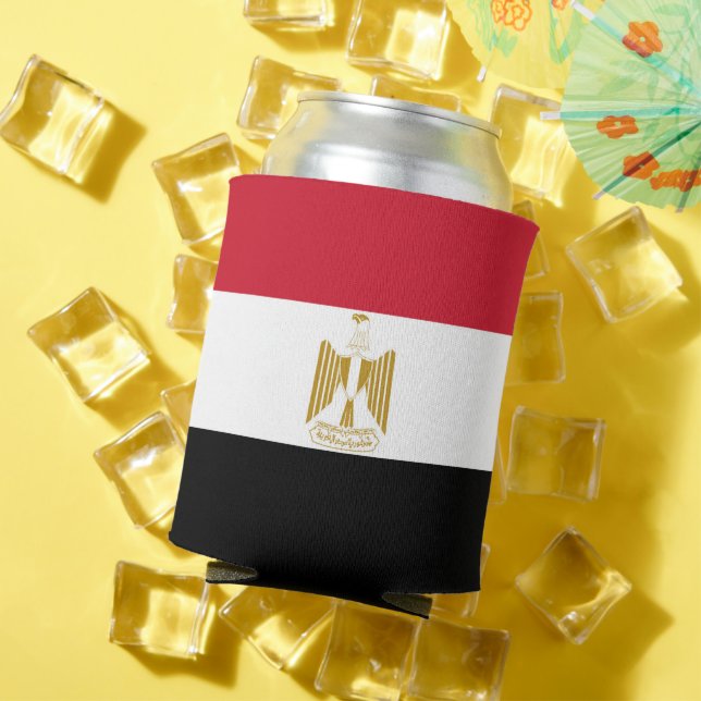 Egypt flag can cooler (In Situ Summer)