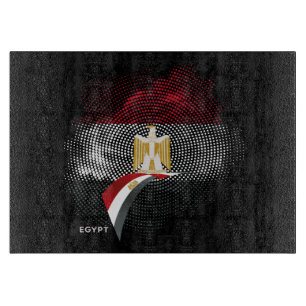 Egypt flag cutting board