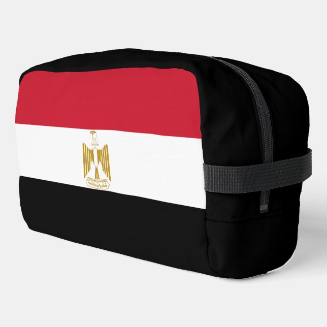 Egypt flag dopp kit (Left Corner)