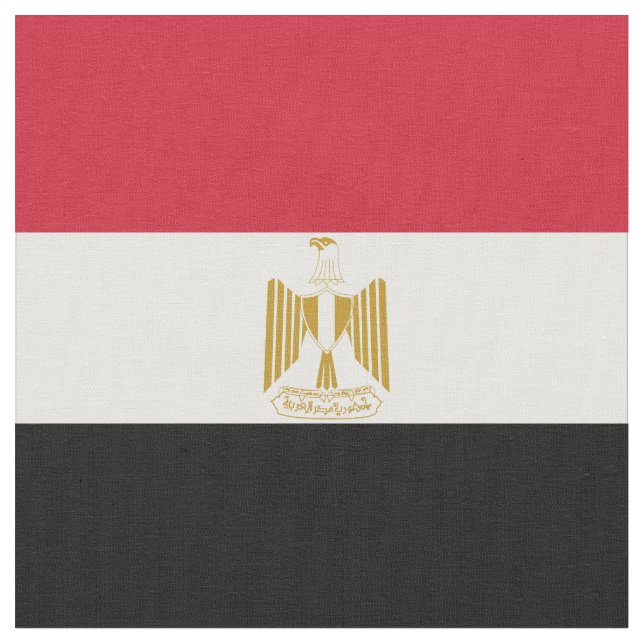 Egypt flag fabric (Close Up)