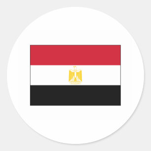 Egypt FLAG International Classic Round Sticker