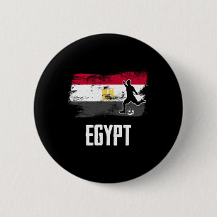 Egypt Flag Jersey Egyptian Soccer Team Egyptian _1 6 Cm Round Badge