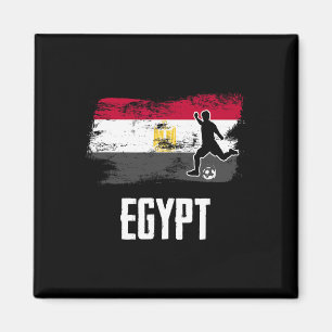 Egypt Flag Jersey Egyptian Soccer Team Egyptian _1 Magnet