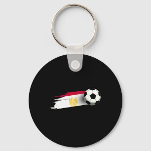Egypt Flag Jersey Egyptian Soccer Team Egyptian Key Ring